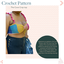 Load image into Gallery viewer, Pattern . . . The Cove Crop  Top