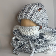 Load image into Gallery viewer, Just Jaxon Heights Beanie | NoHo Drawstring Cowl Set