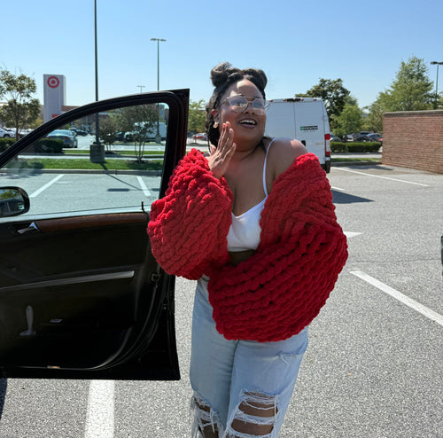 Chunky Blanket Cardigan
