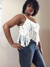Load image into Gallery viewer, Pattern . . . The Honey Fringe Top