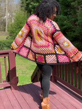 Load image into Gallery viewer, covi cardi crochet pattern