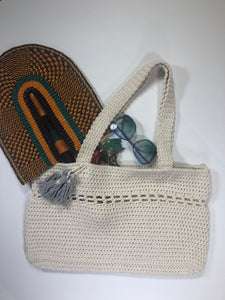The Bon Boy-age Crochet Beach Bag