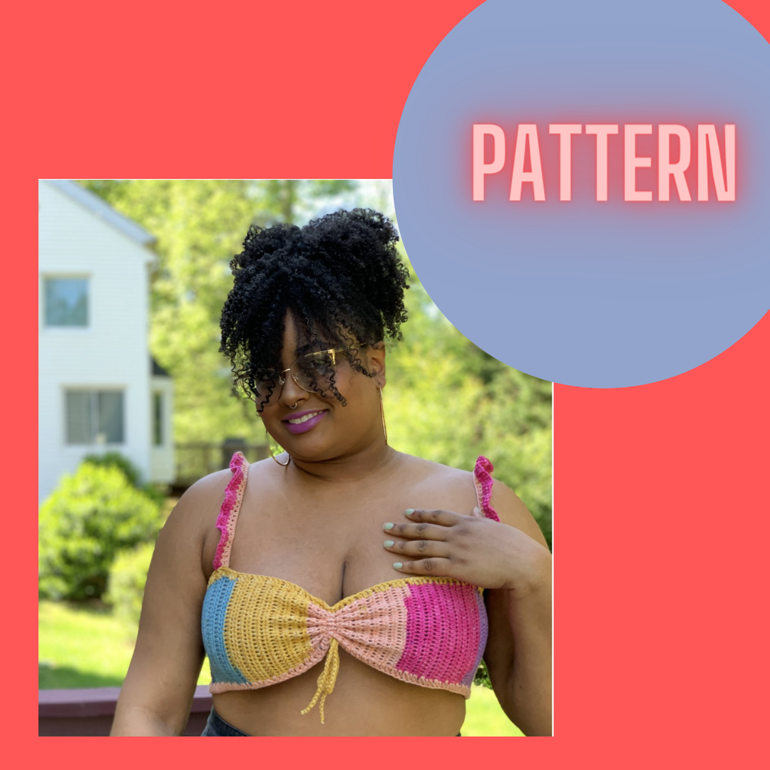 Pattern . . . The Cove Crop  Top