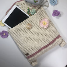 Load image into Gallery viewer, mochila crochet backpack
